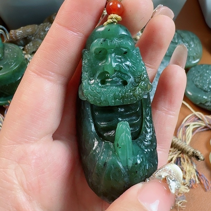 和田玉把件未镶嵌