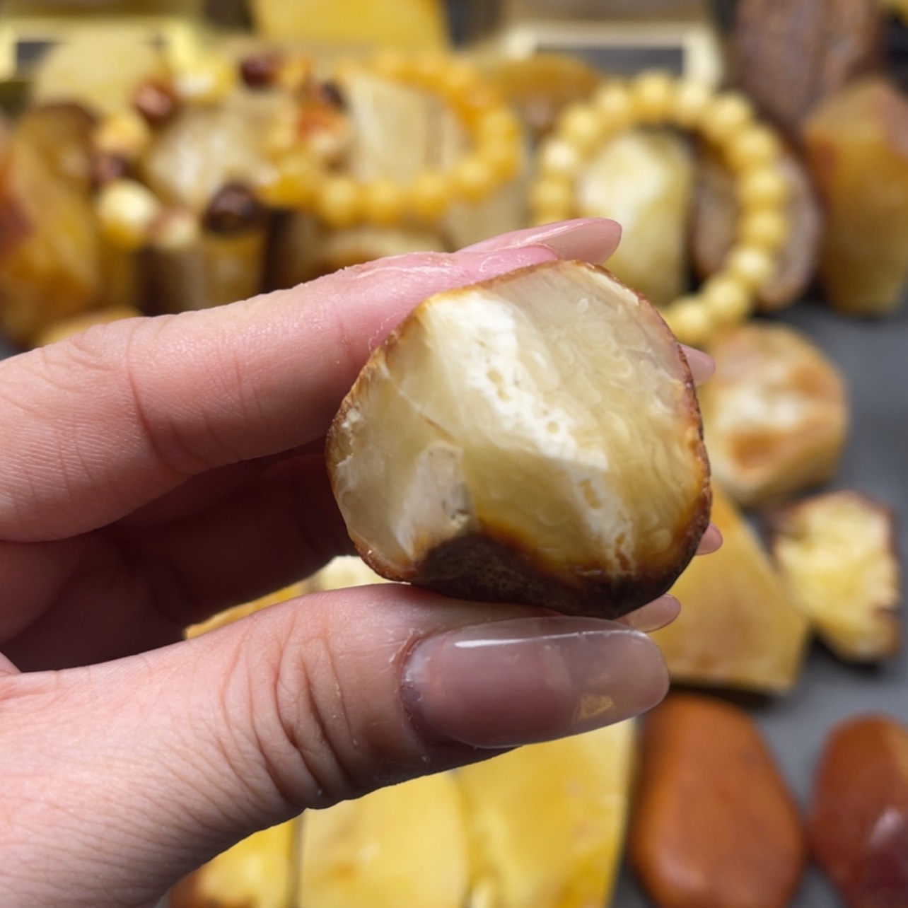 【闪购商品】未镶嵌定制琥珀天然琥珀蜜蜡原石