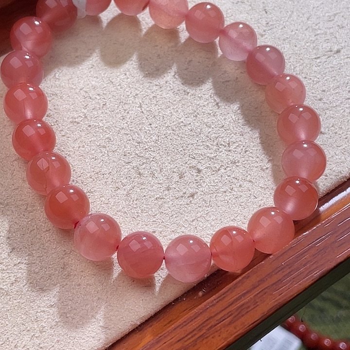 南红玛瑙9K金镶嵌珠宝奇石9570