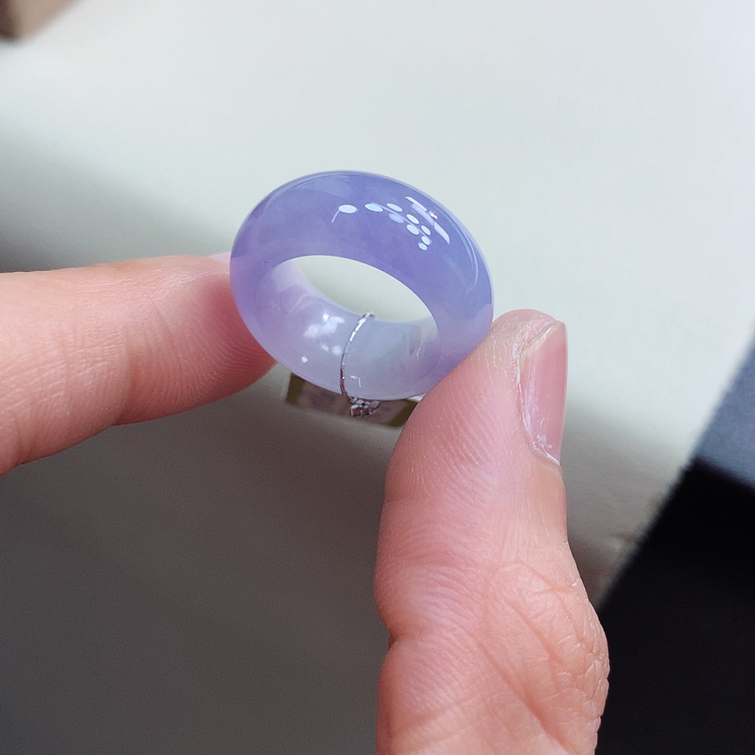 未镶嵌戒指翡翠3-4号