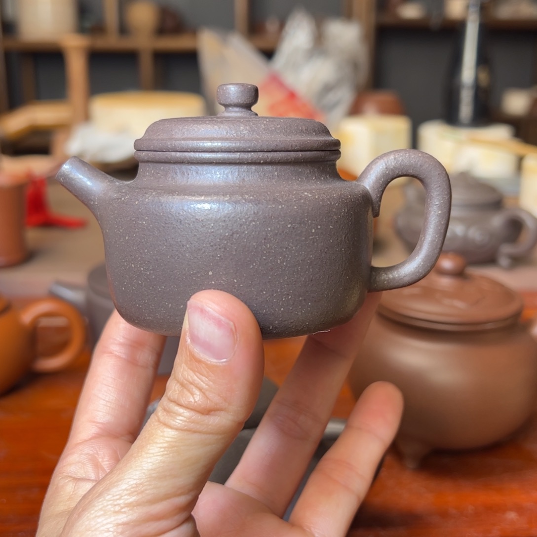 紫砂茶壶容量100毫升