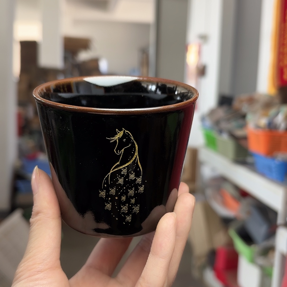 龙泉云间青瓷小米茶器