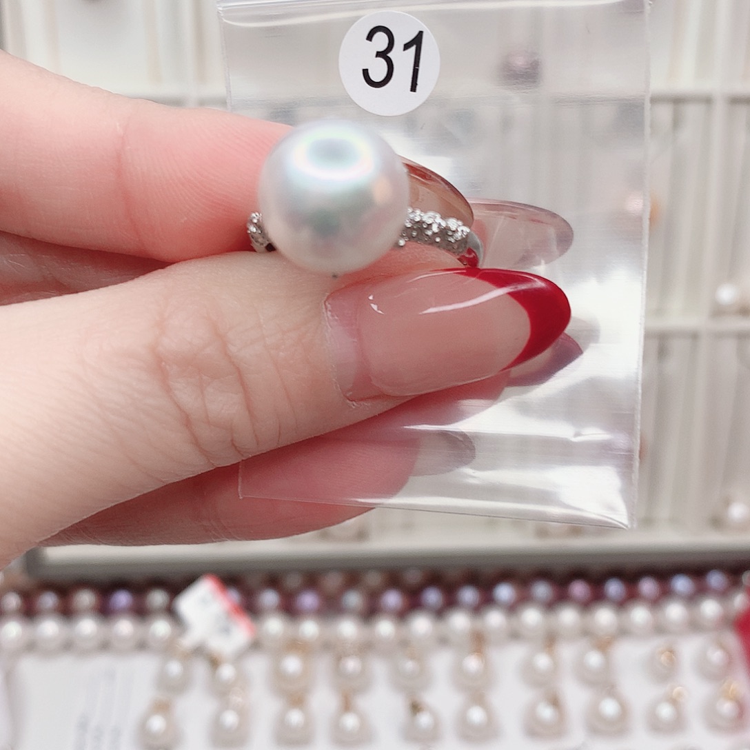 合金淡水珍珠吊坠(赠链)