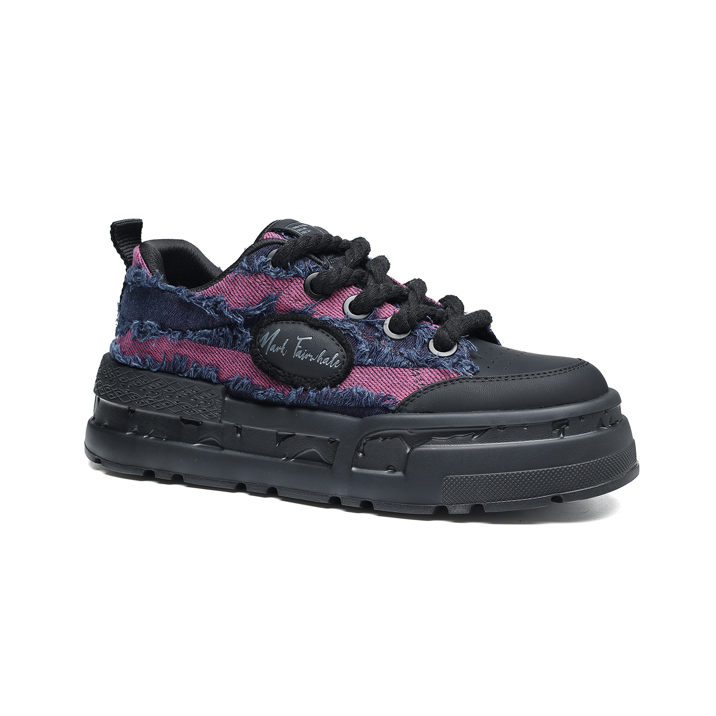 马克华菲男鞋夏季透气爆款男士休闲增高板鞋厚底潮流百搭板鞋男款