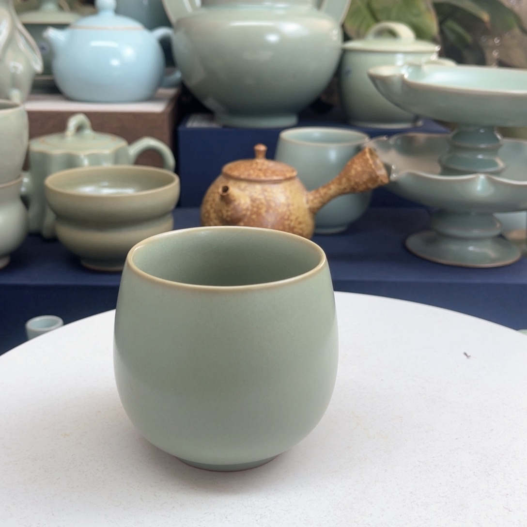 汝州汝瓷龙蛋杯啊啊啊啊