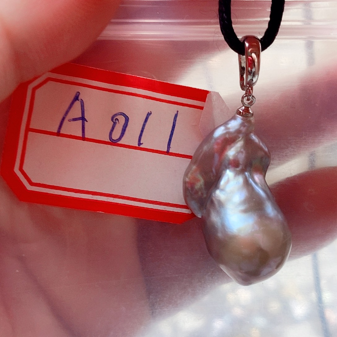 颈饰合金淡水珍珠011