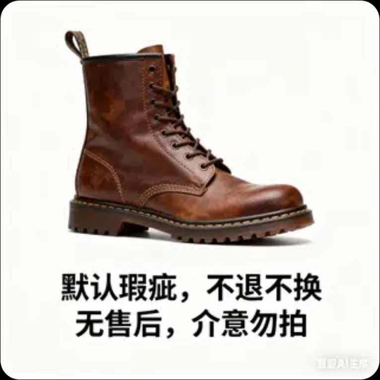 断码鞋链接，以主播手中编码短靴为准直接拍不发秋冬靴子百搭冬季