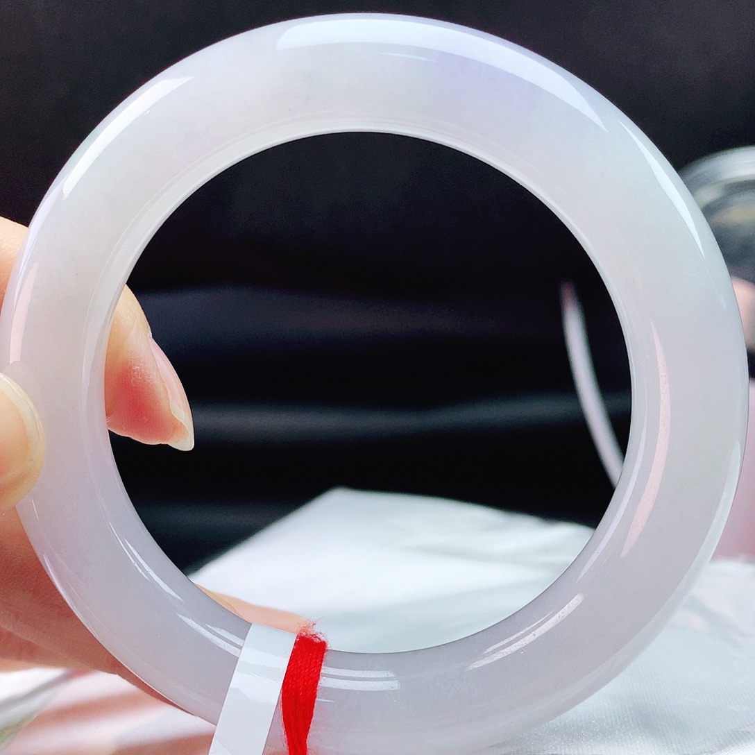 未镶嵌手镯翡翠56胖冰