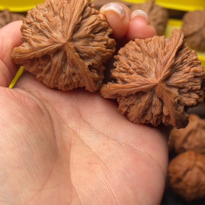 西***海吊坠文玩核桃四座楼奔