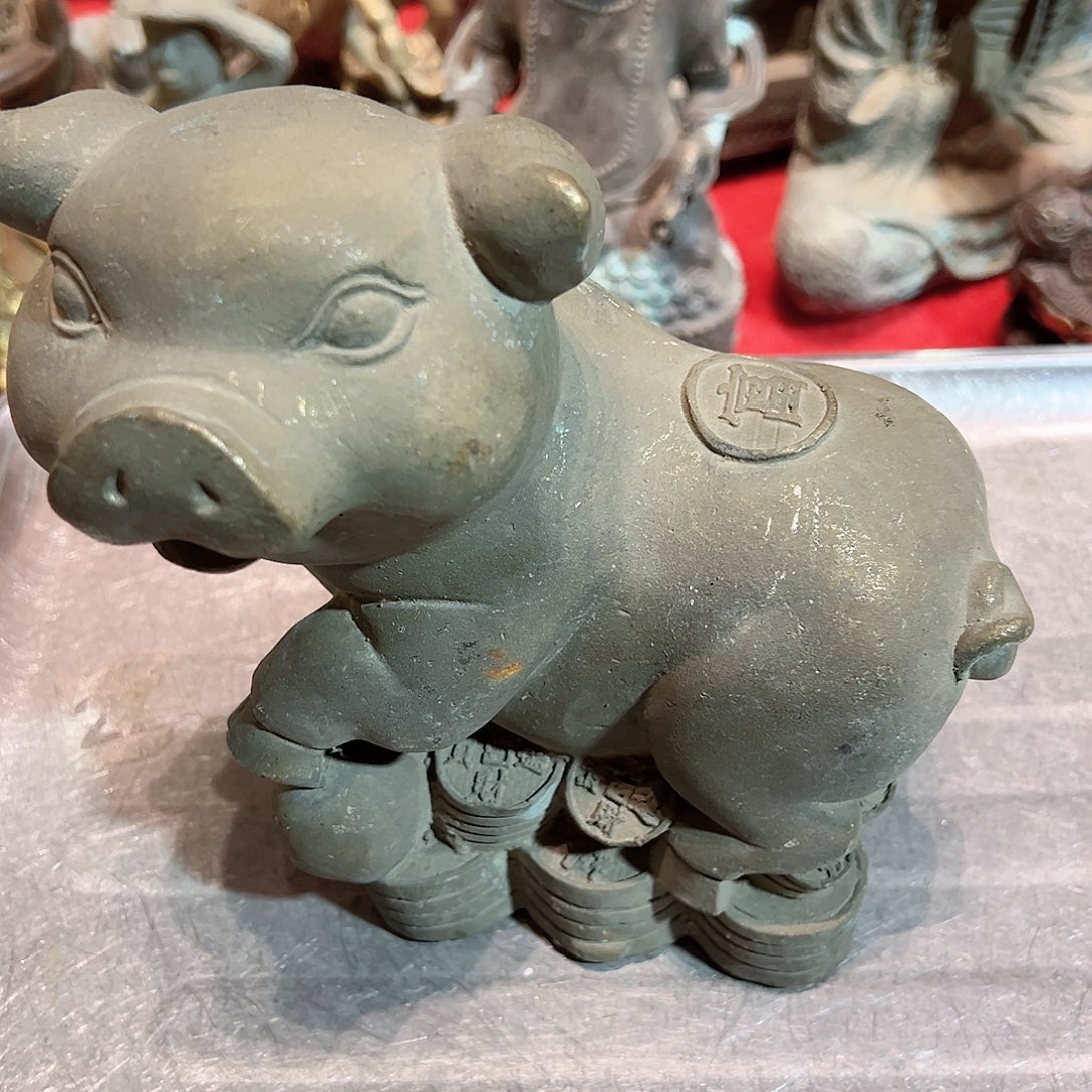 尧**先黄铜摆件工艺品，