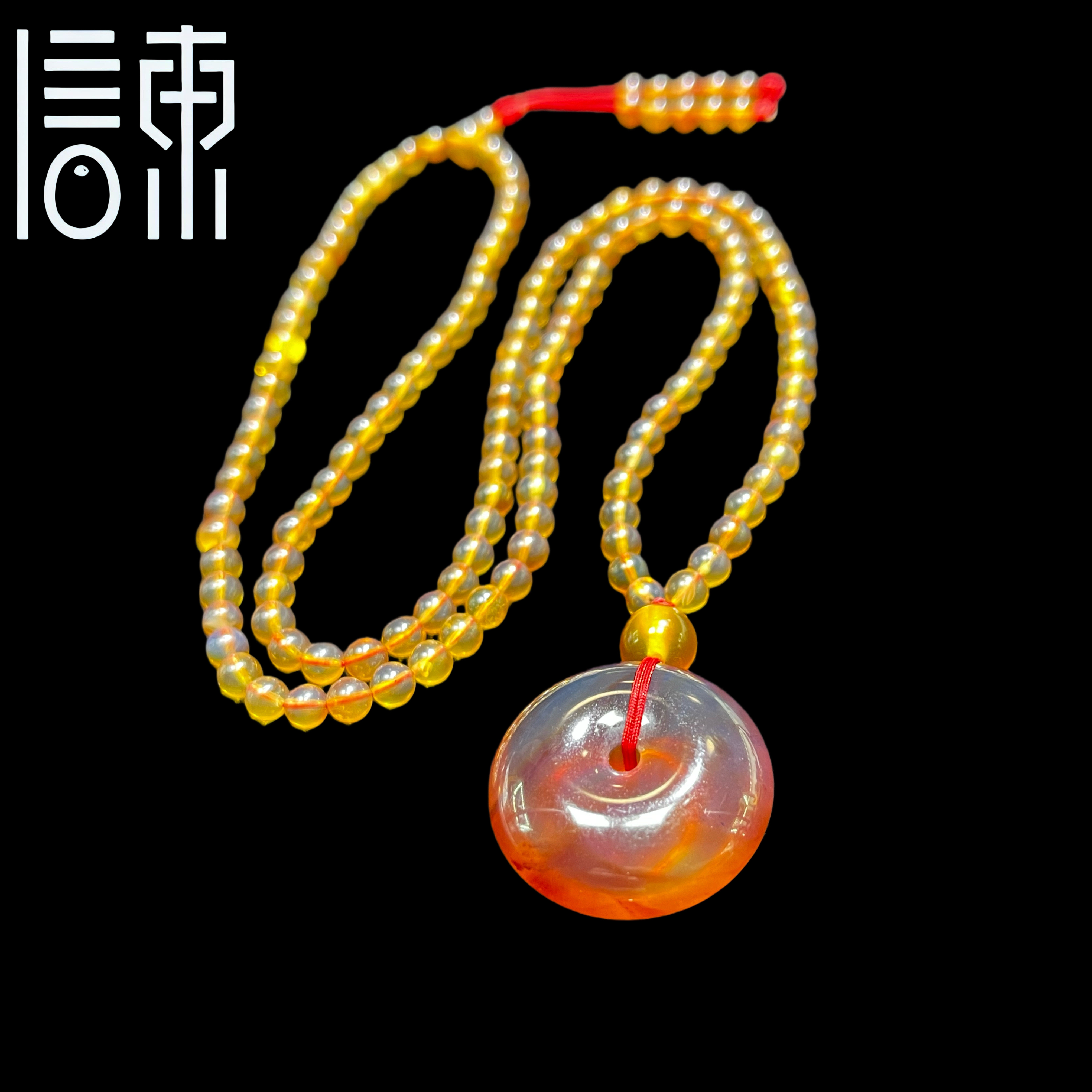 【信东严选】药珀·精品灵草珀紫杉醇药珀平安扣【赠链】多样性发货