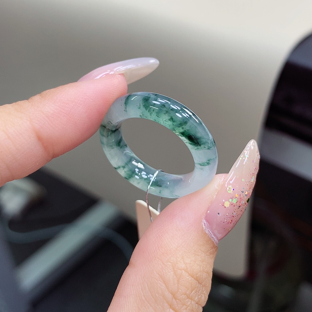 未镶嵌戒指翡翠14号