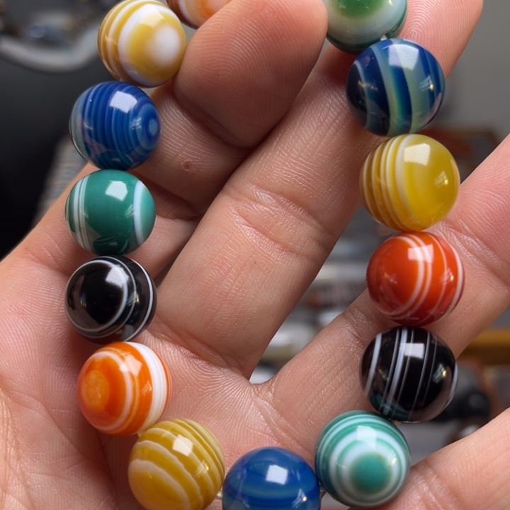 玛瑙/玉髓手串未镶嵌