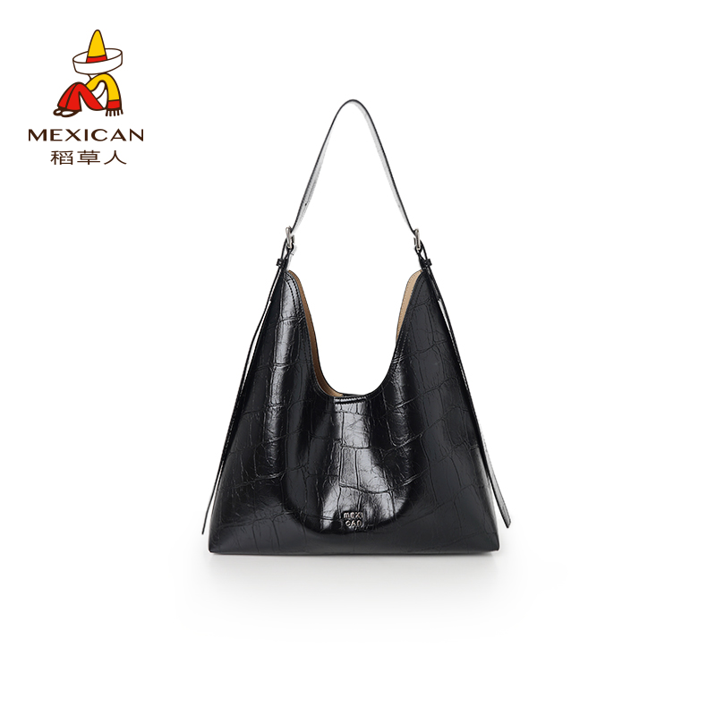 稻草人25新款大容量菱格托特包通勤单肩包百搭腋下包休闲质感女包