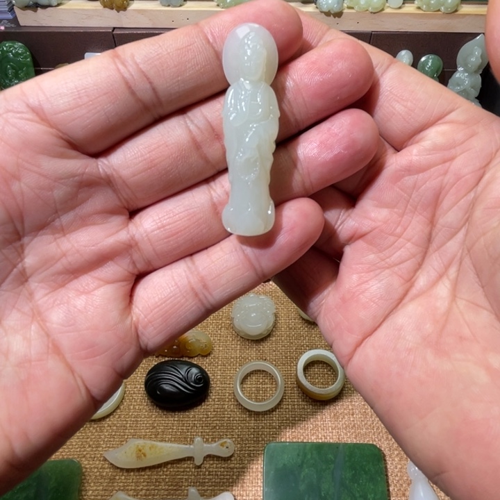 和田玉颈饰未镶嵌定制款