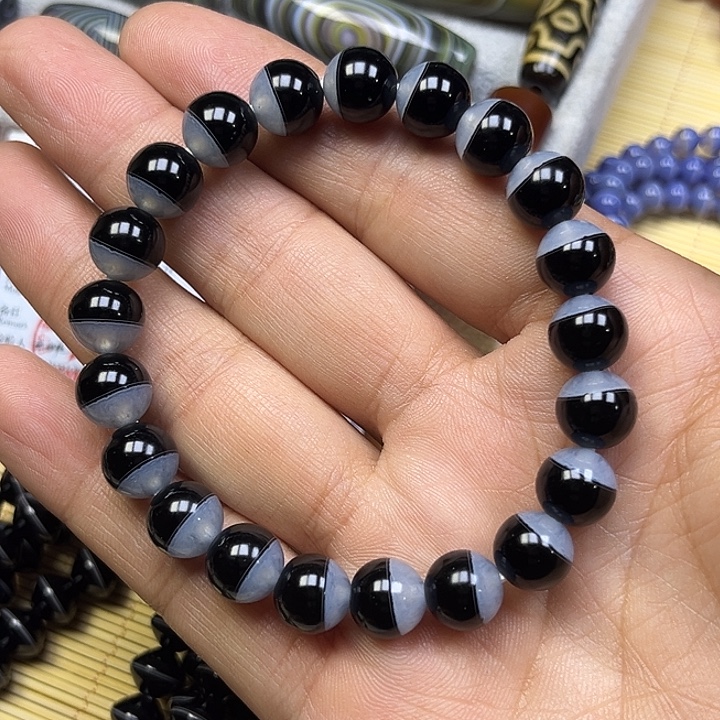 安***n玛瑙/玉髓未镶嵌手串