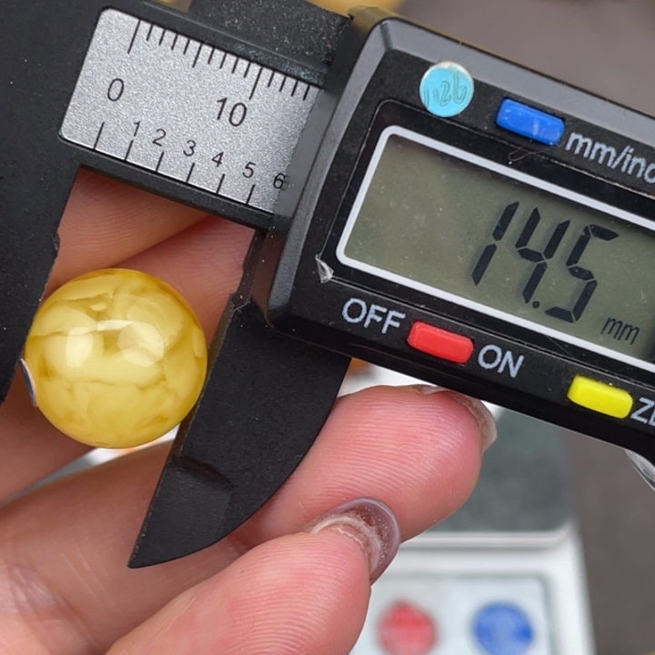 琥珀裸石未镶嵌微瑕925