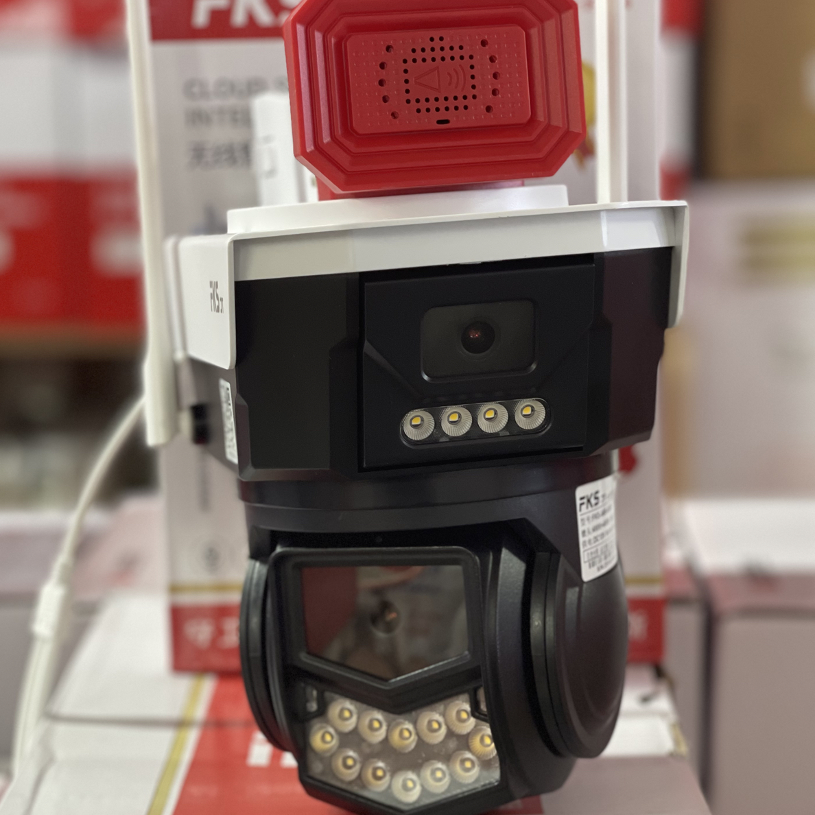 800万超清360度旋转WIFI监控摄像头适用户外家用