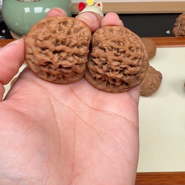 别***咯文玩核桃把件全品秦闷39