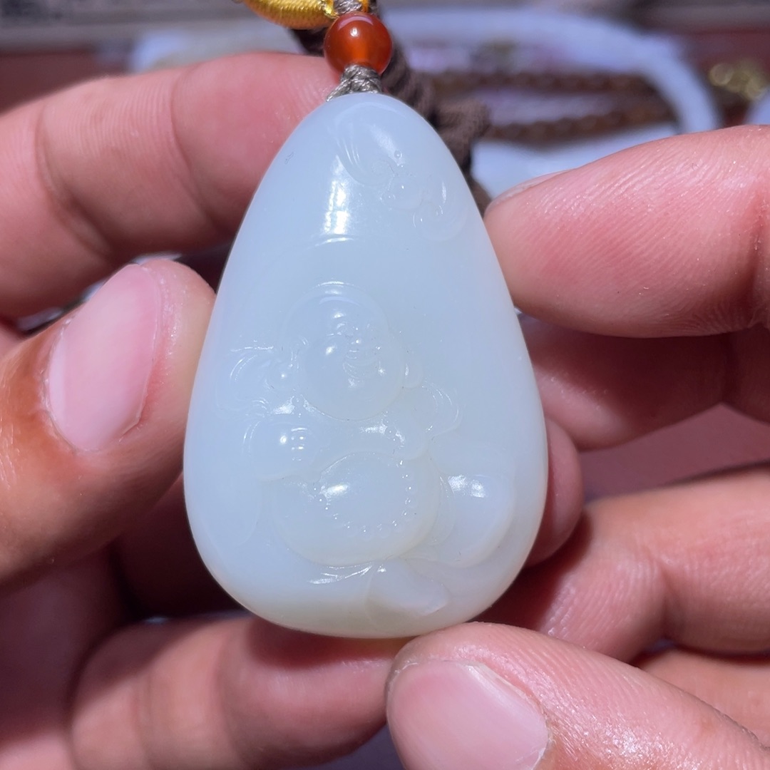 和田玉挂件未镶嵌