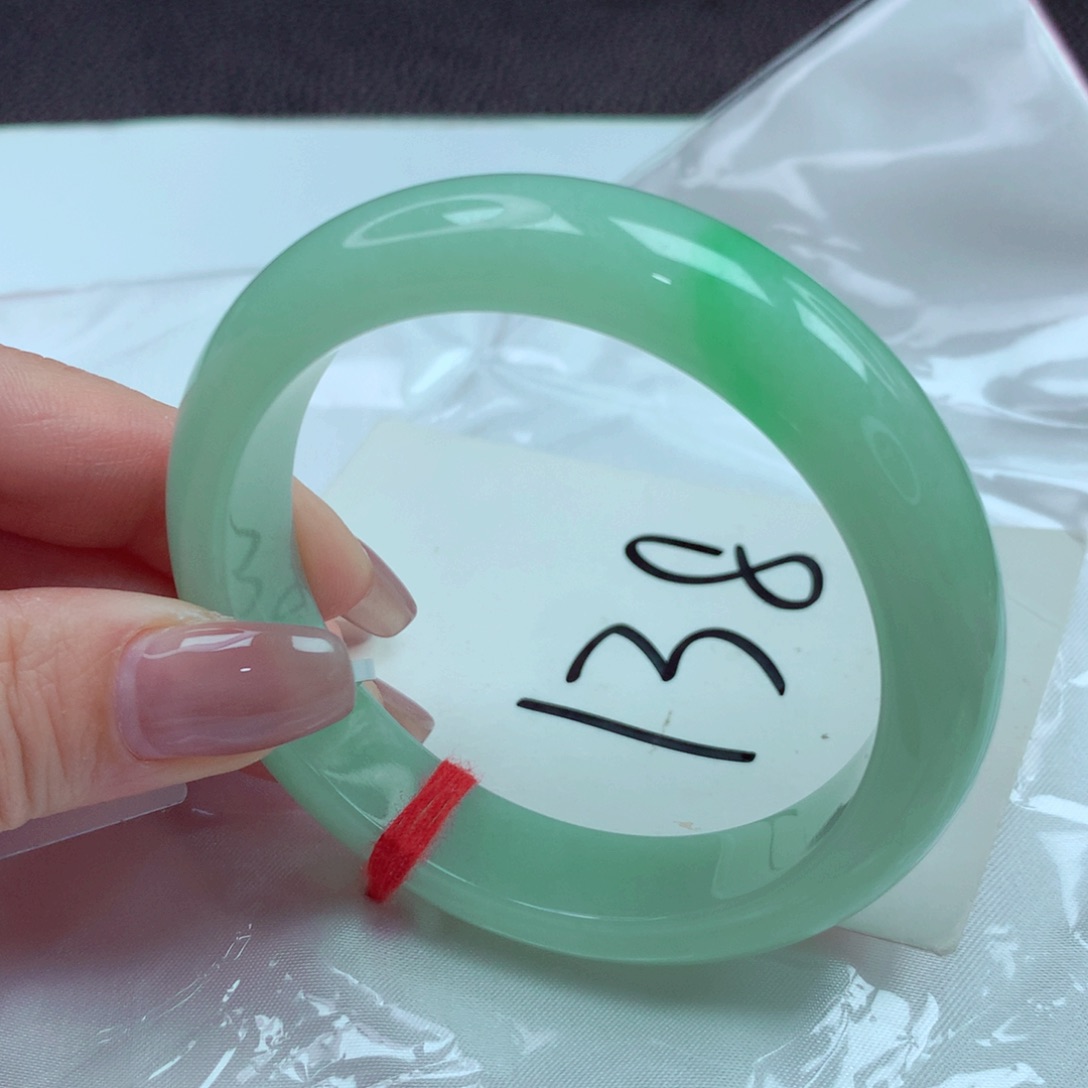 翡翠手镯未镶嵌手镯56