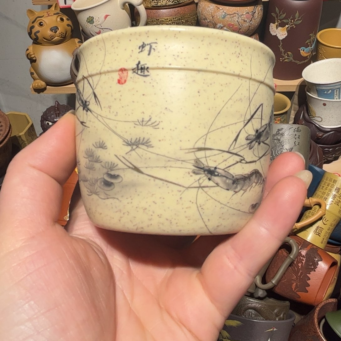 紫砂茶杯宜兴紫砂主人杯