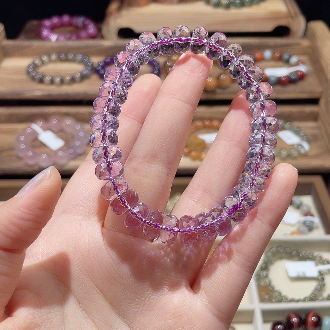 水晶手链未镶嵌紫水晶