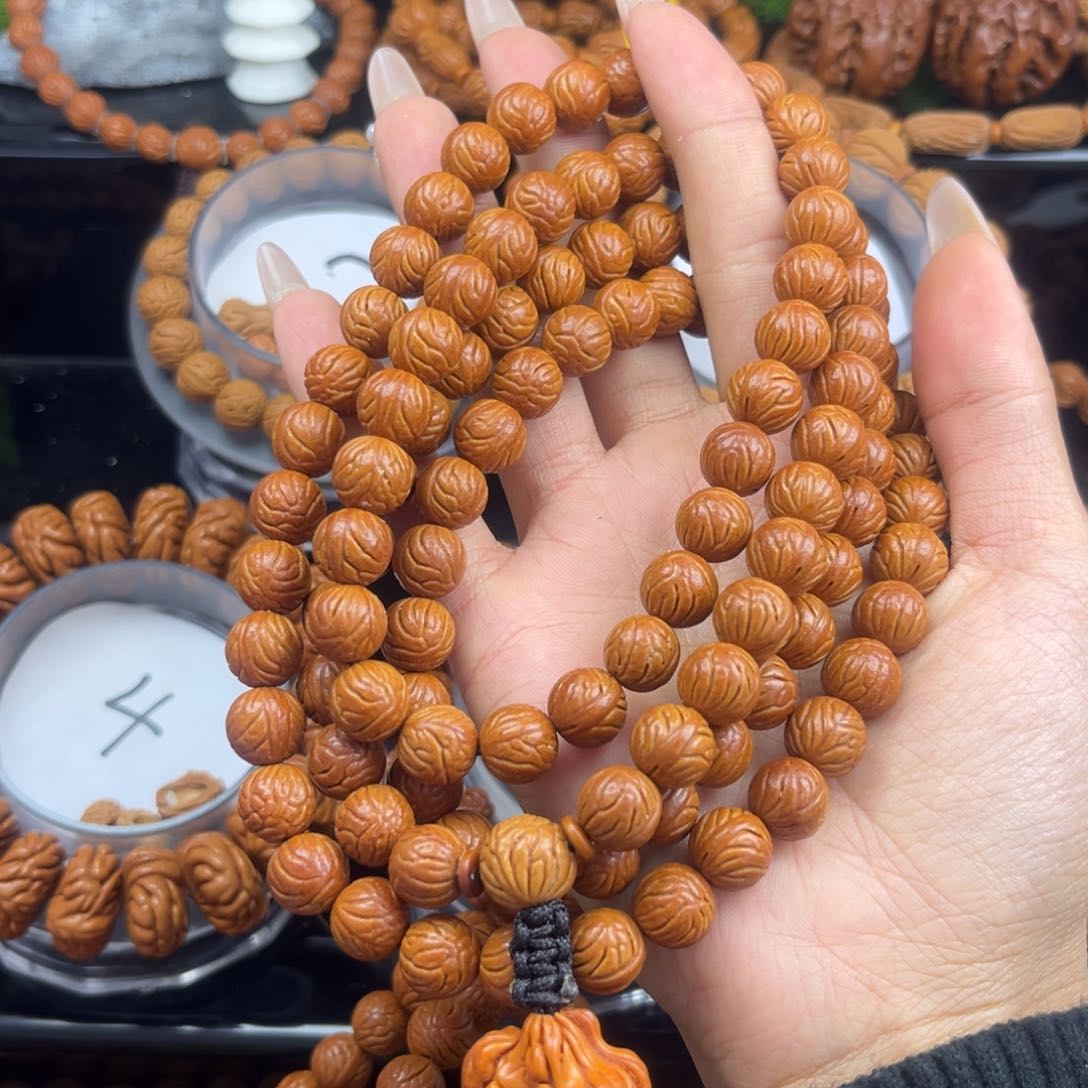 手串桃核如**前桃核脖挂