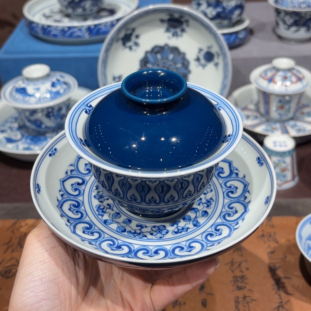 瓷片景德镇纯手工手绘