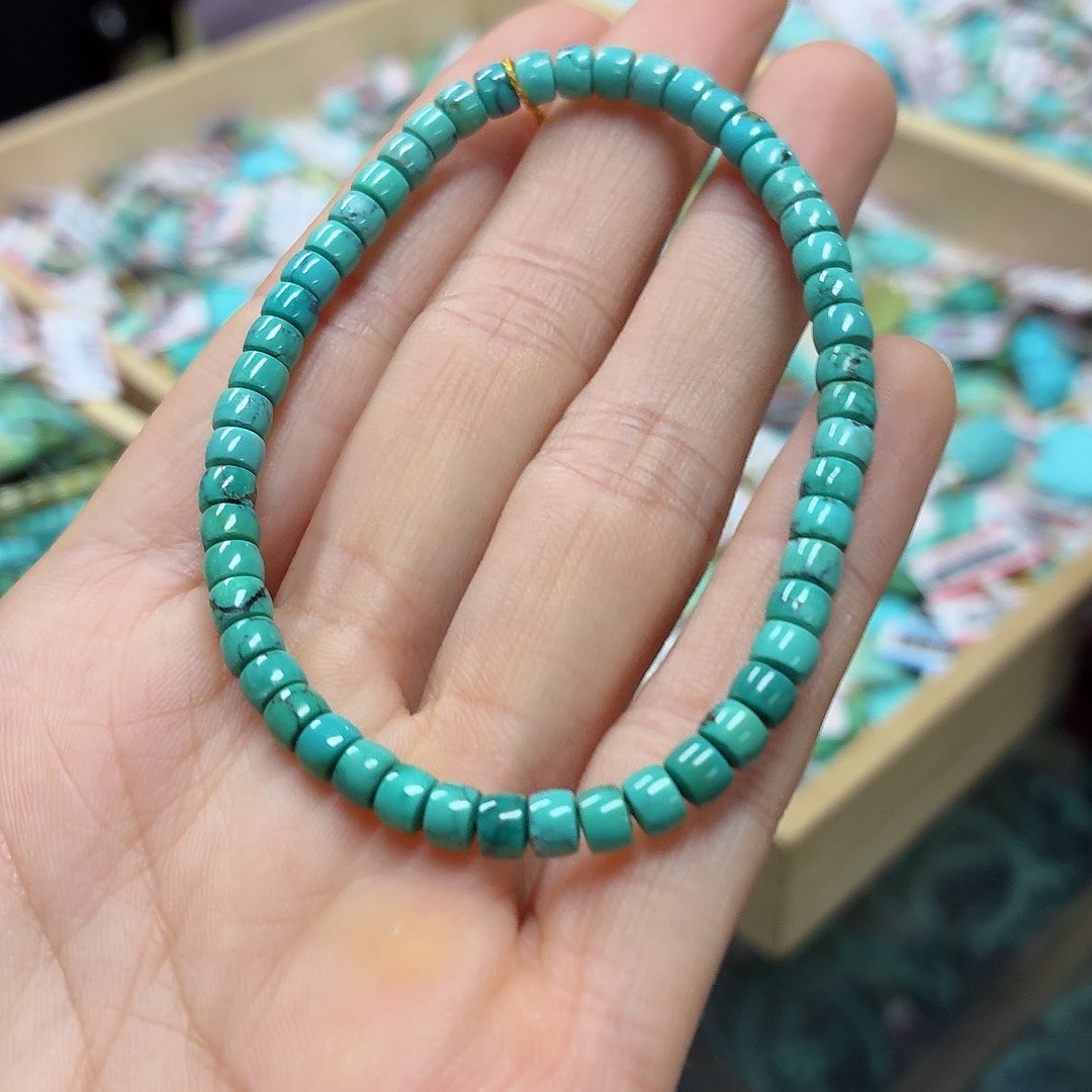 未镶嵌绿松石珠宝奇石