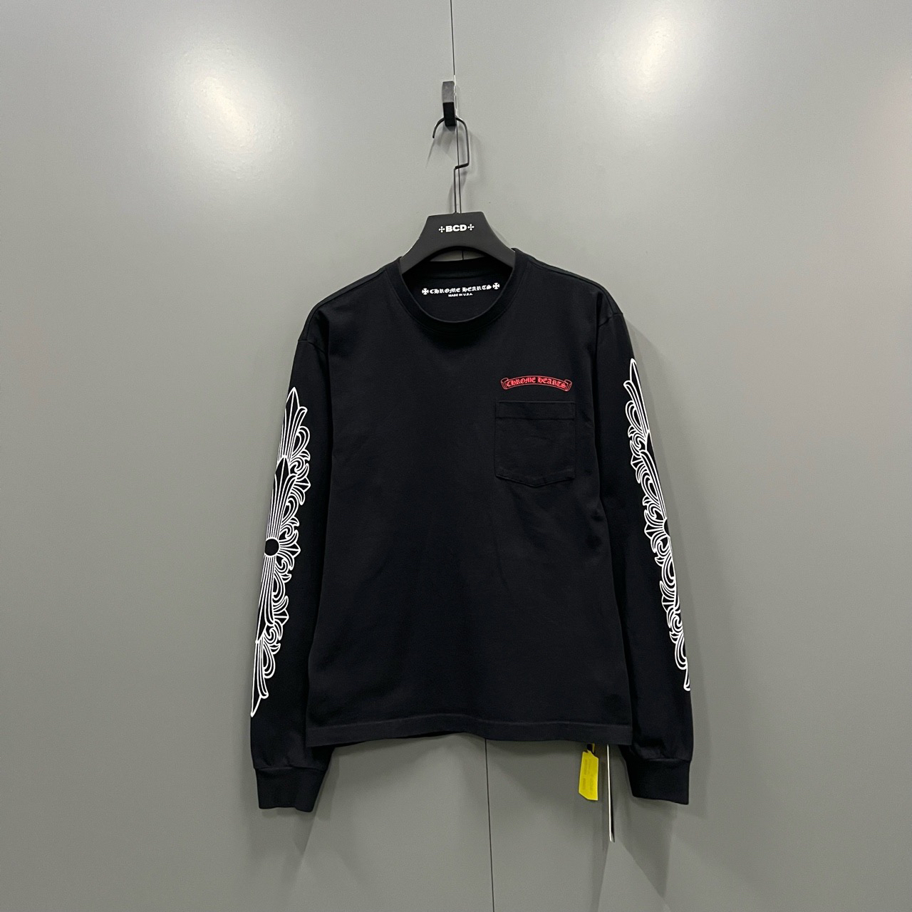 95新 Chrome Hearts/克罗心 （jp）216 嘴唇图案麒麟臂长袖 M码/