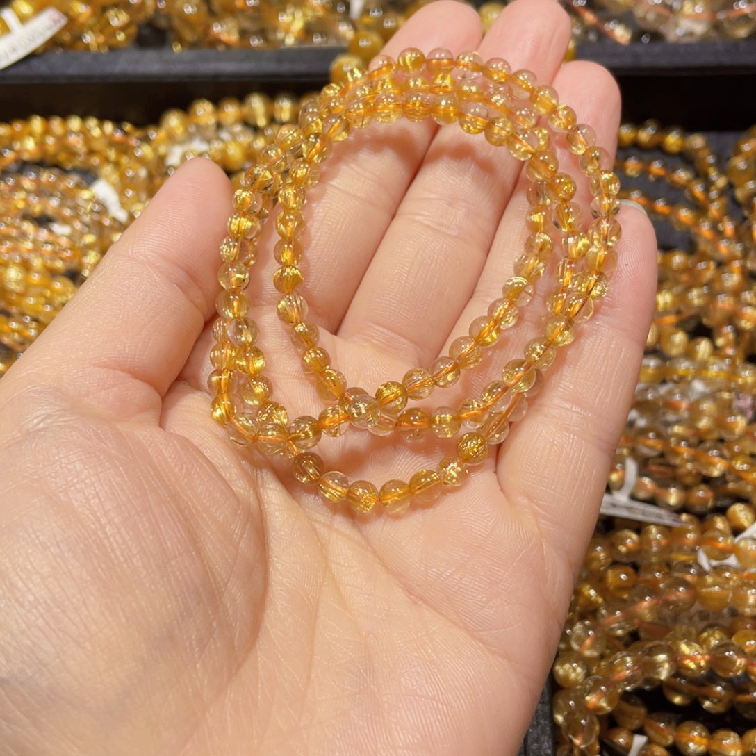 水晶手链未镶嵌宋*宋天然水晶手链