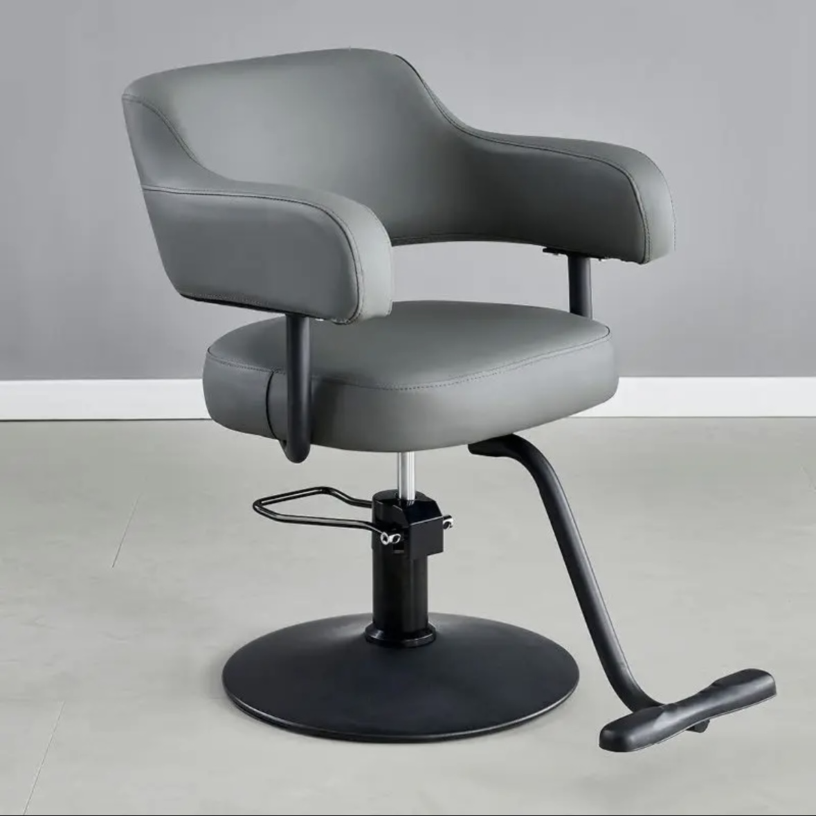 理发店美发简约网红美发椅升降烫染剪发理发椅升降美发椅子