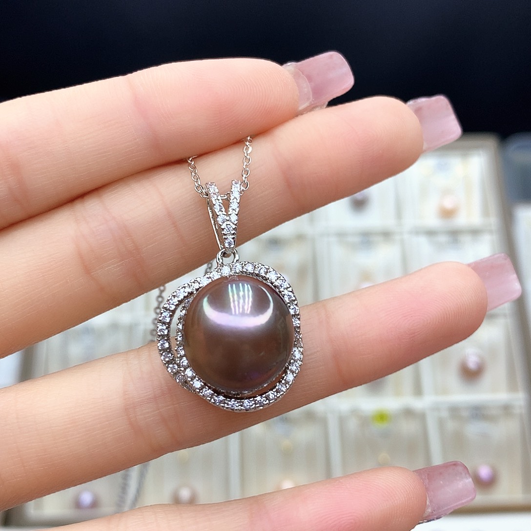 淡水珍珠颈饰合金