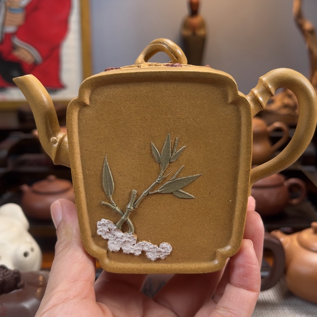 紫砂茶具半手工制作