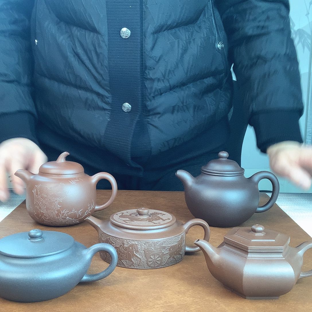 紫砂茶壶十***财全手工制作