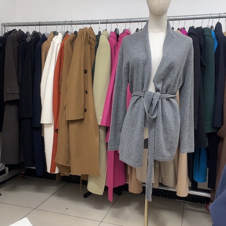 羊绒毛衣开衫外套女