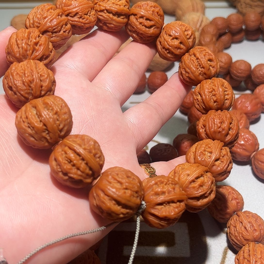 猴头核桃手串京八棱手持