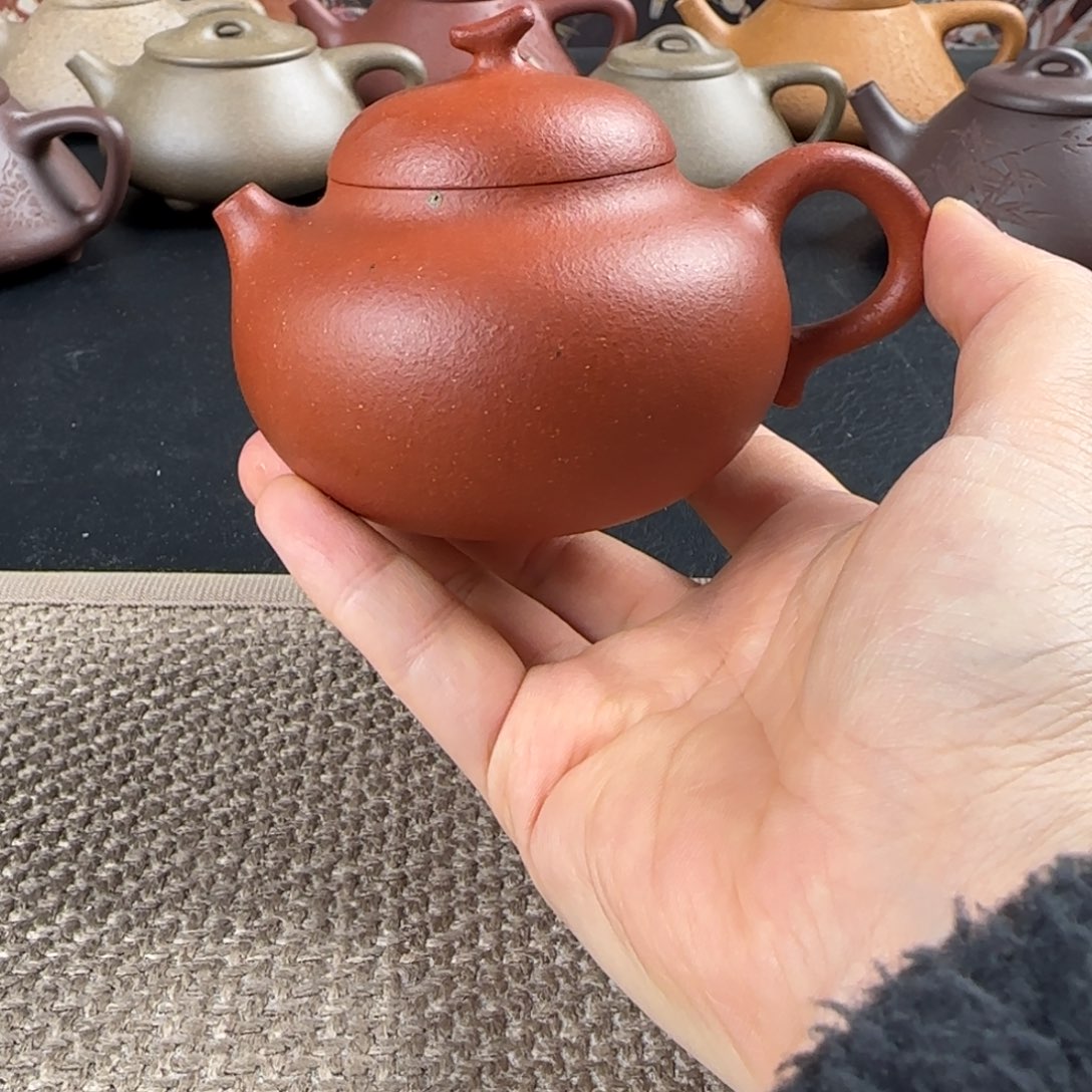 紫砂茶壶微瑕茄段