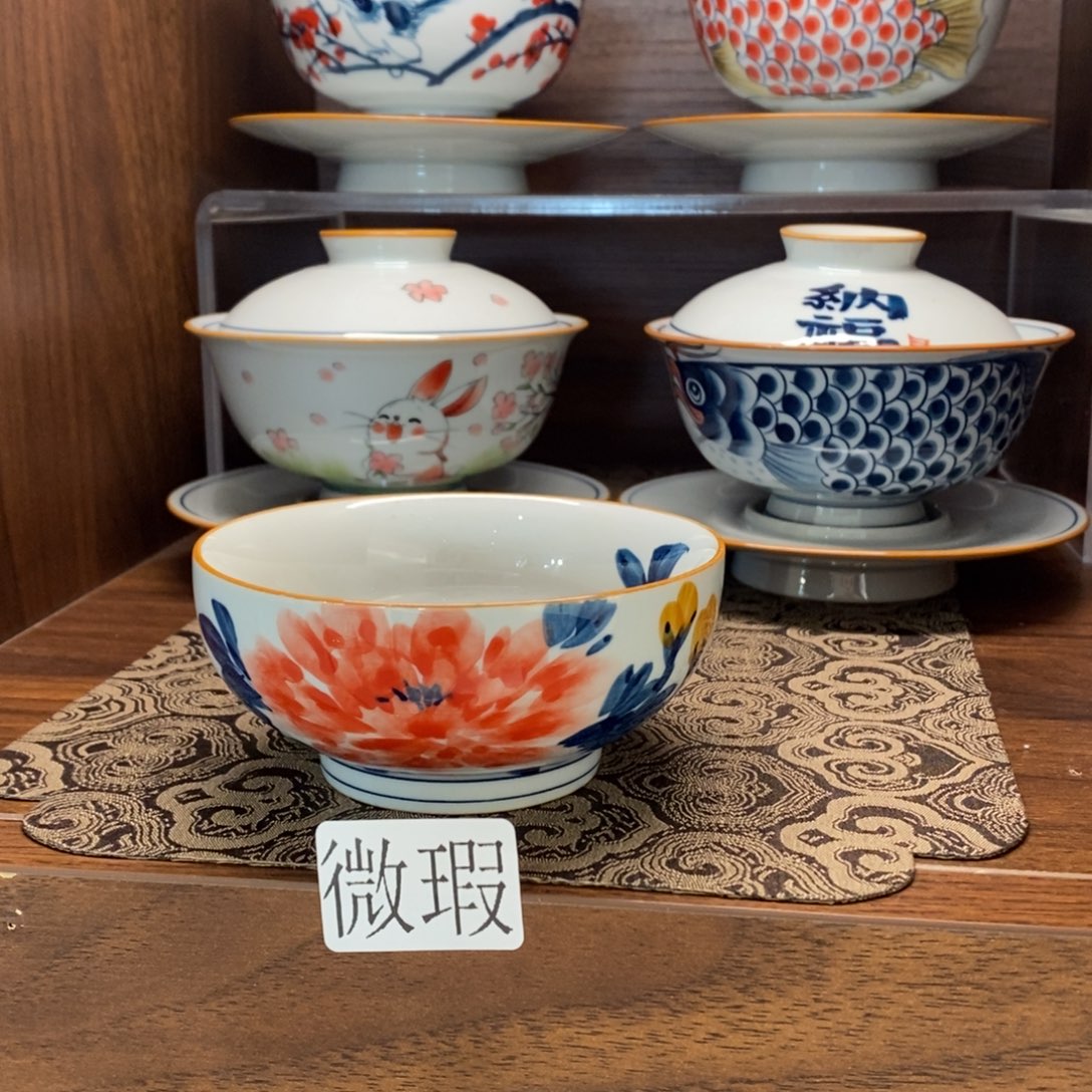 釉下彩手工绘制手工绘制