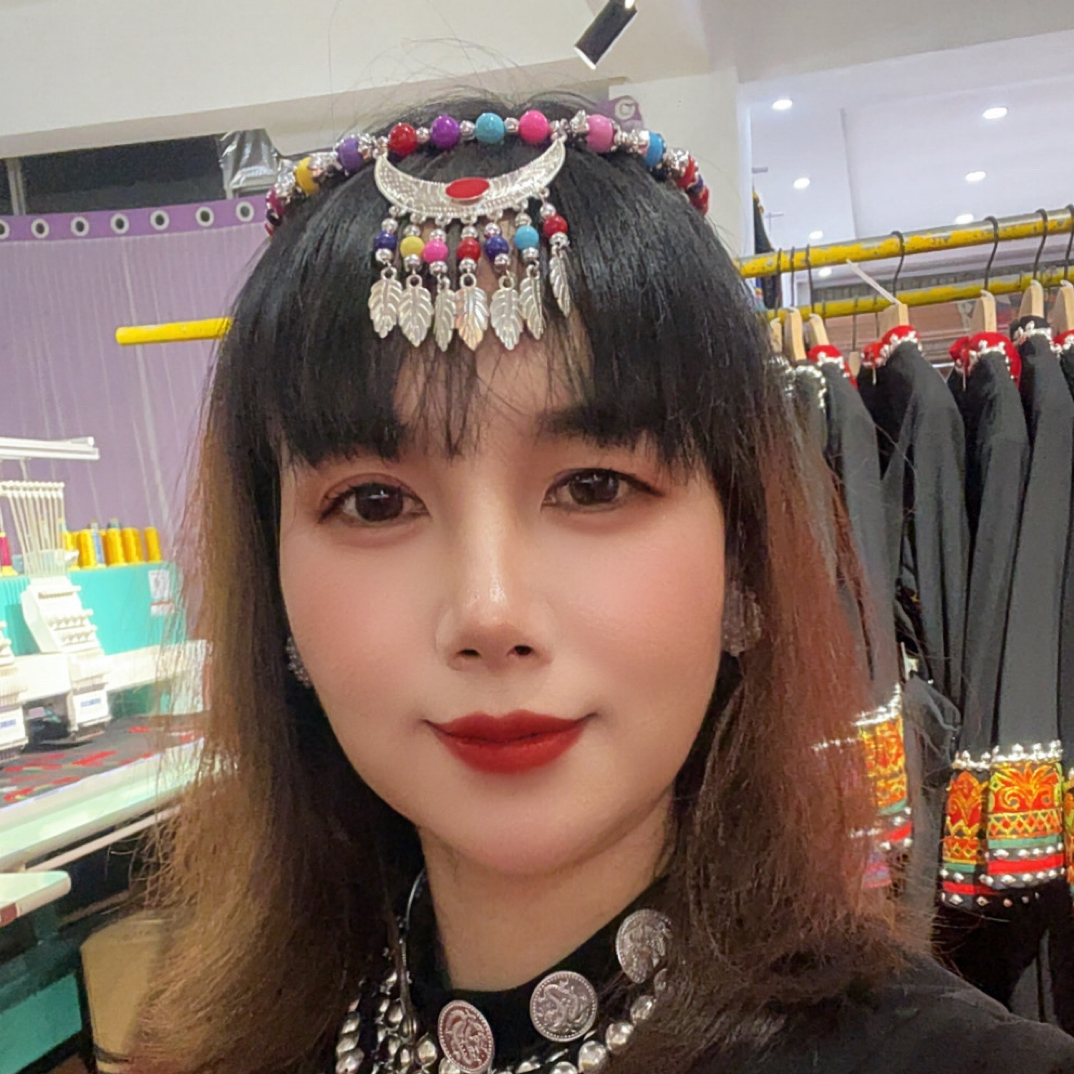 铜合金吊坠 云南少数民族头饰眉心坠额头旅拍配饰