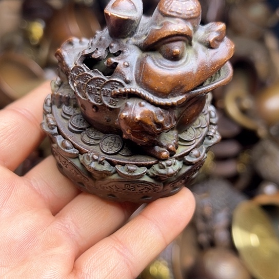 铜制文玩把玩物件