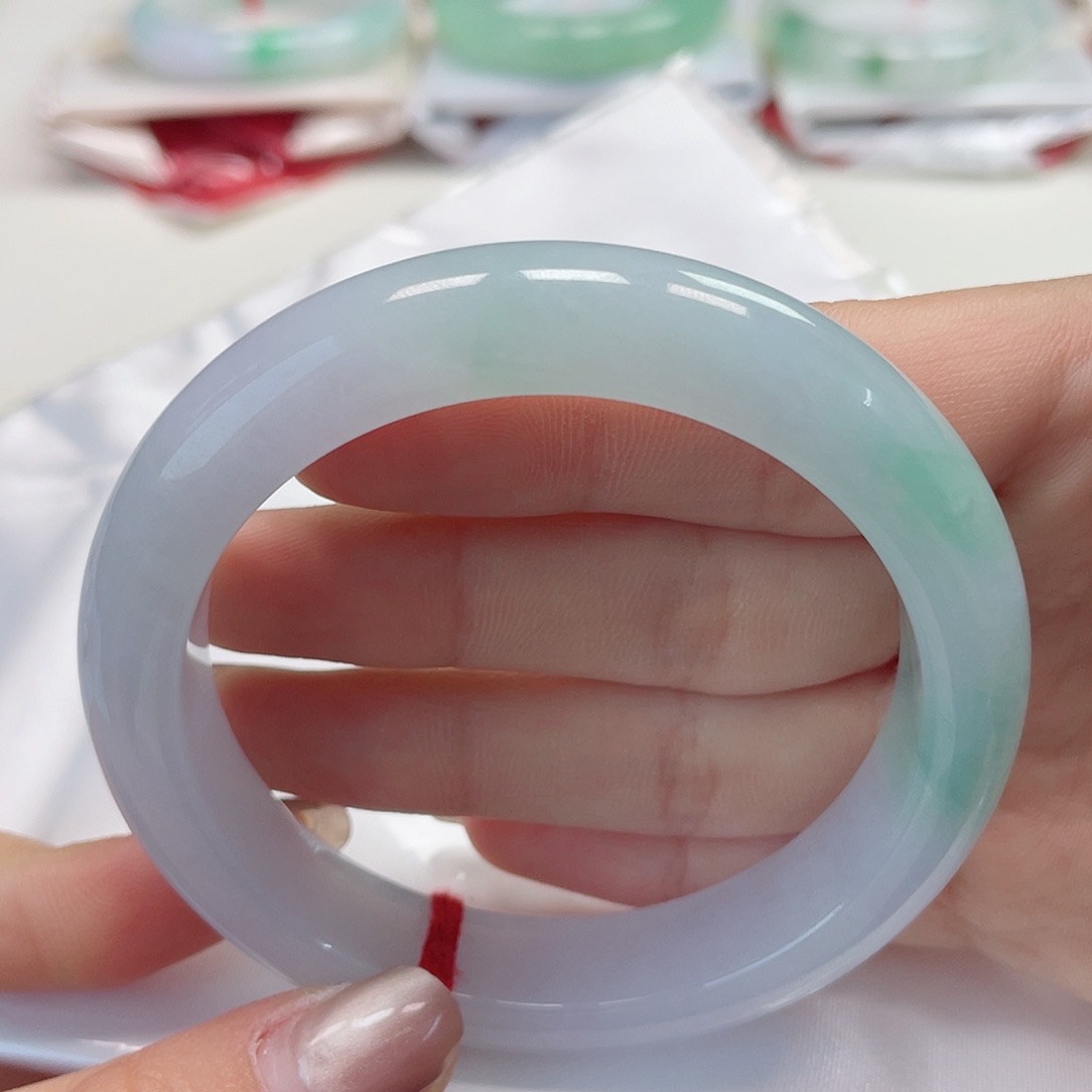 翡翠未镶嵌手镯56 56 56