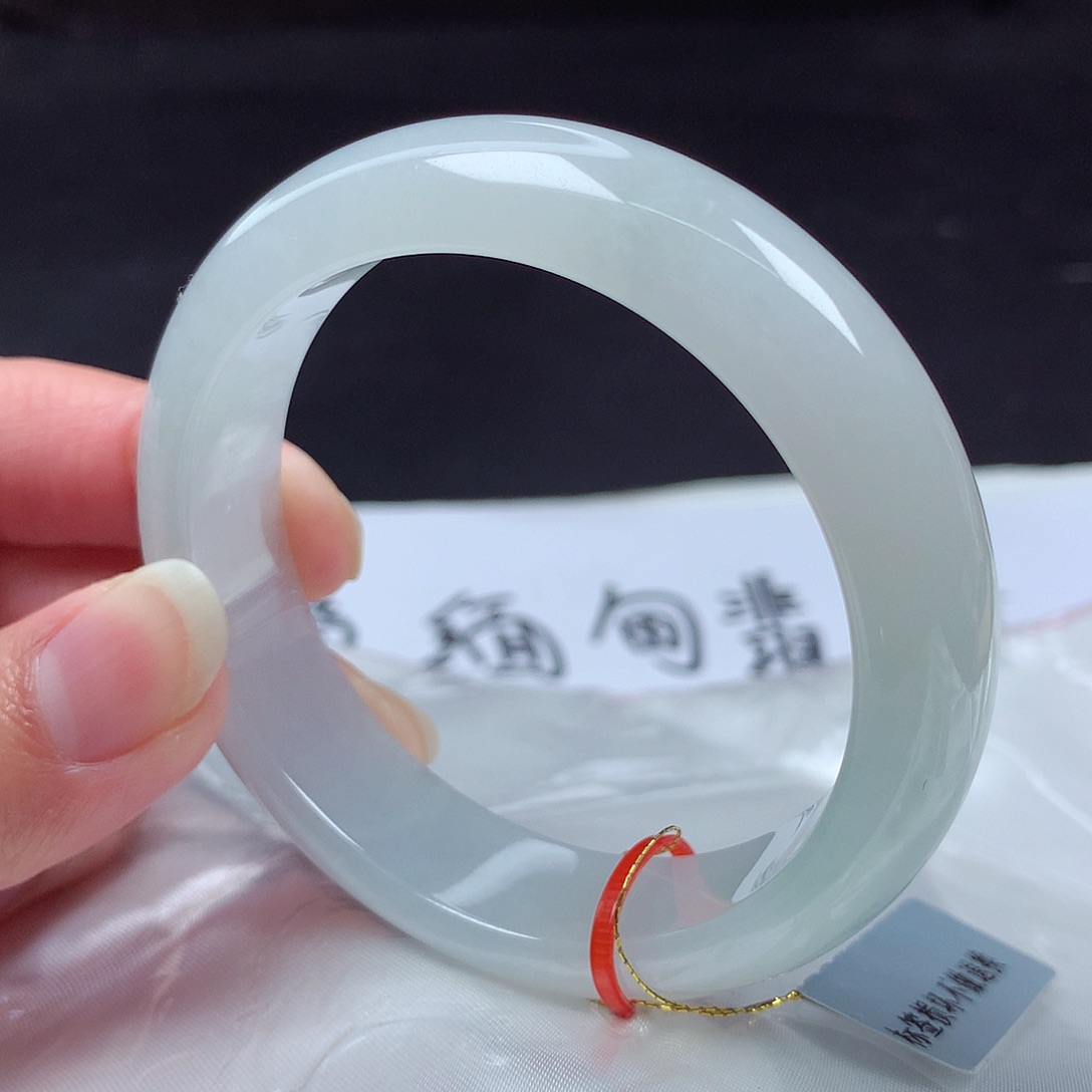 翡翠未镶嵌手镯55圈m113702