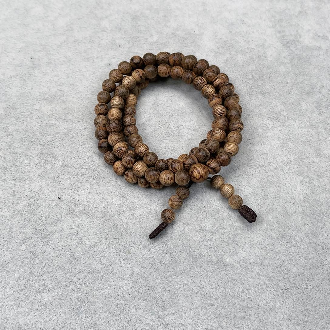 沉香手串菩萨棋多圈0.7 16.4g