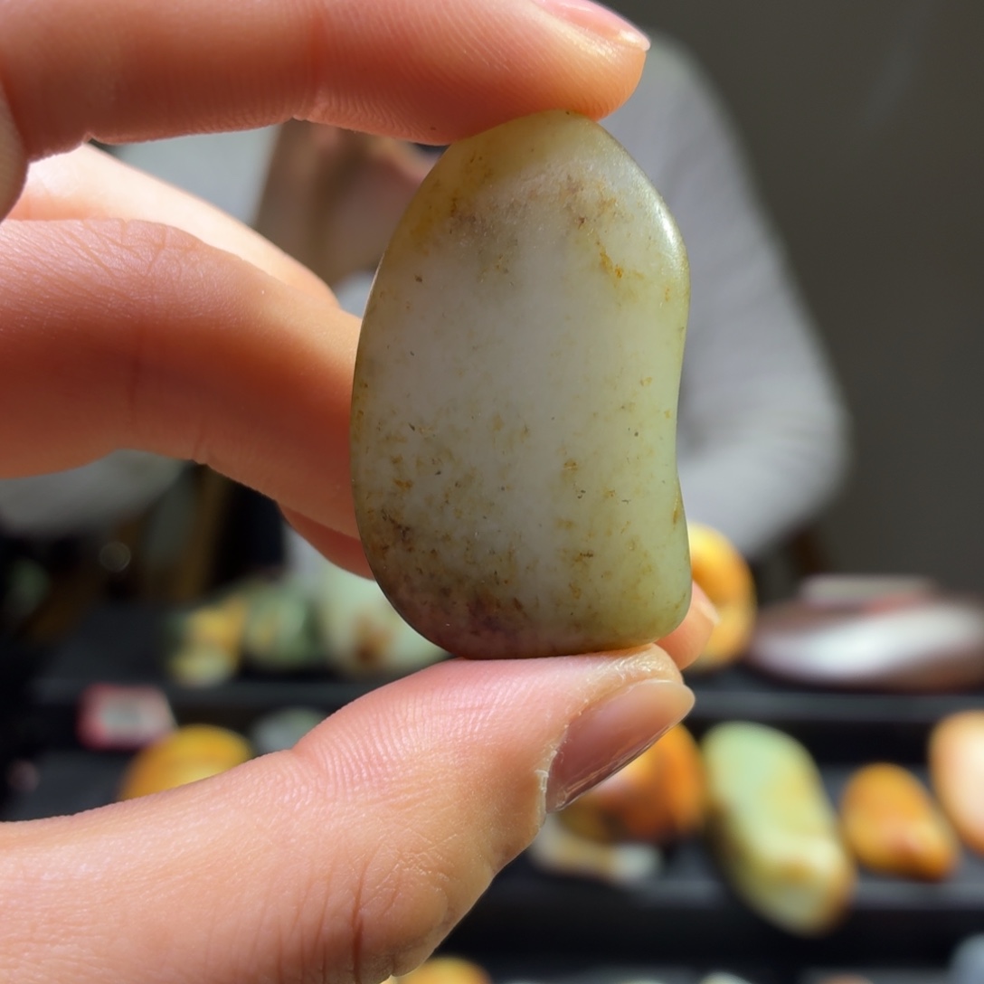 和田玉未镶嵌挂件21g