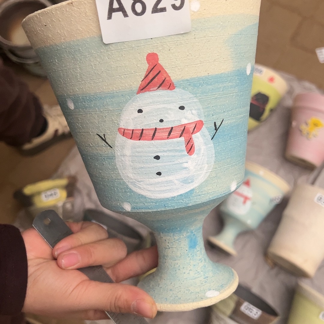 景德镇陶瓷口杯16高22