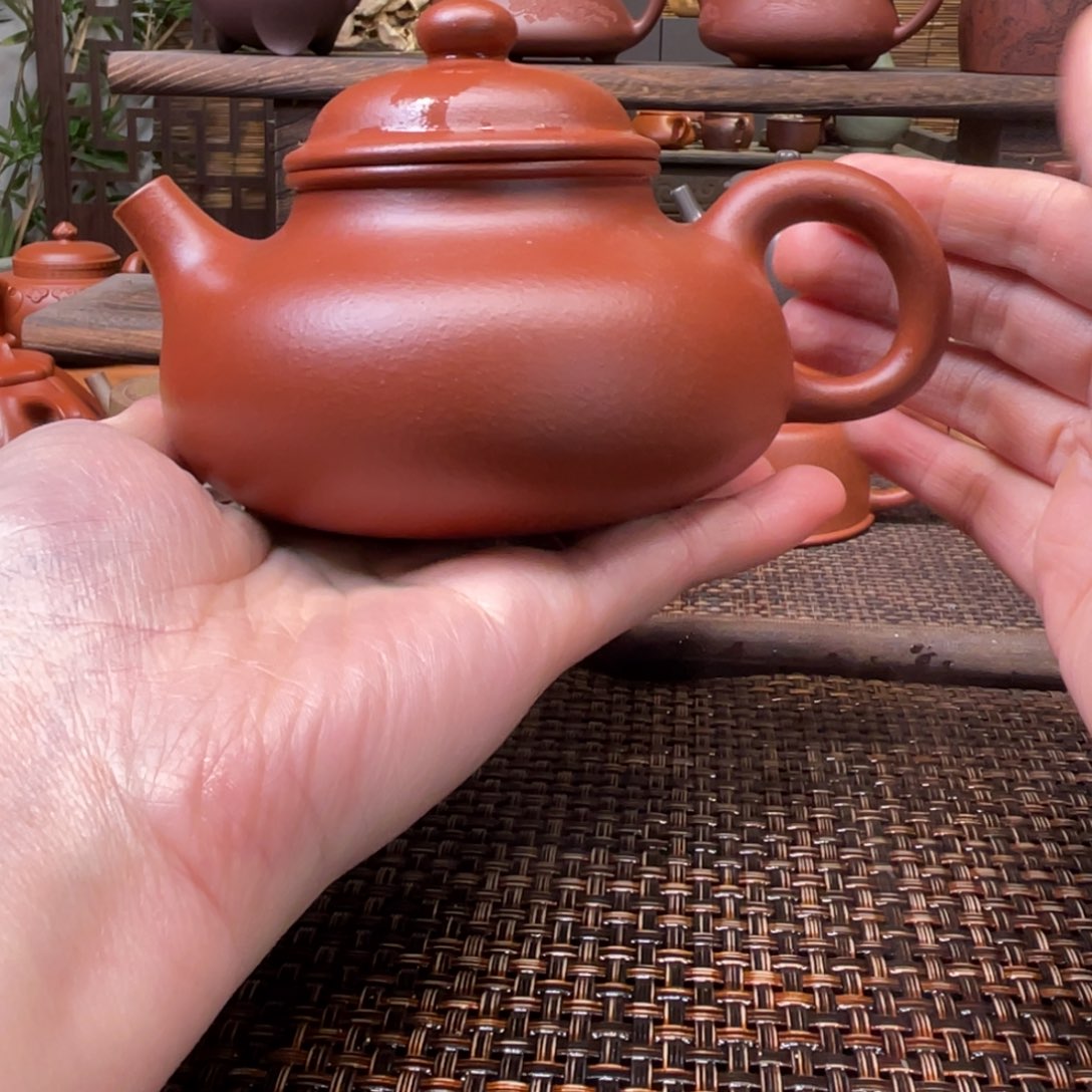 紫砂茶壶宜兴原矿紫砂手工制320