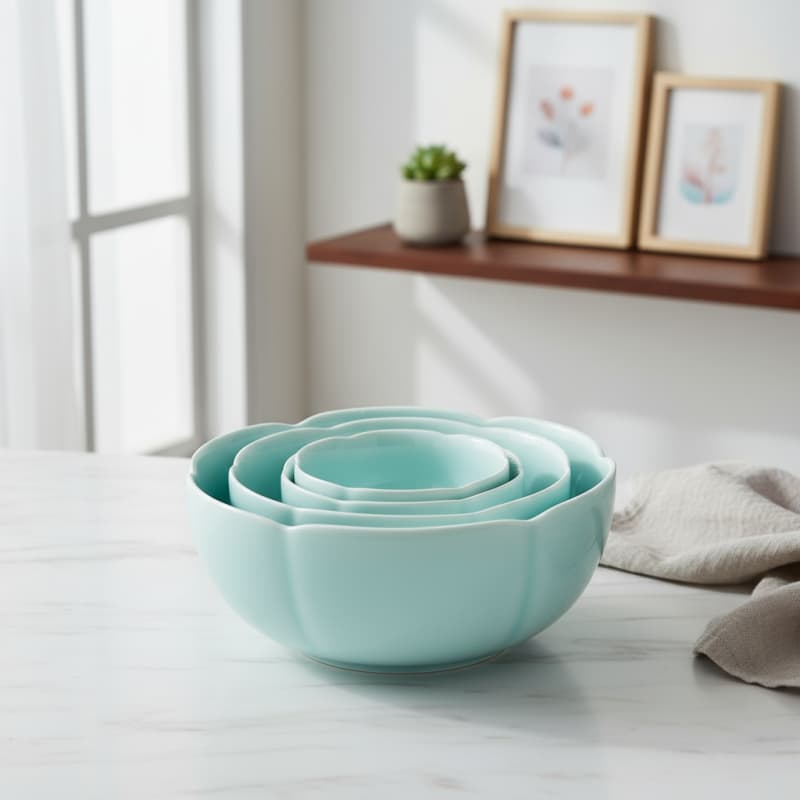 【觀文荐瓷】10-20cm龙泉粉青宋韵4-8英寸碗饭碗面碗