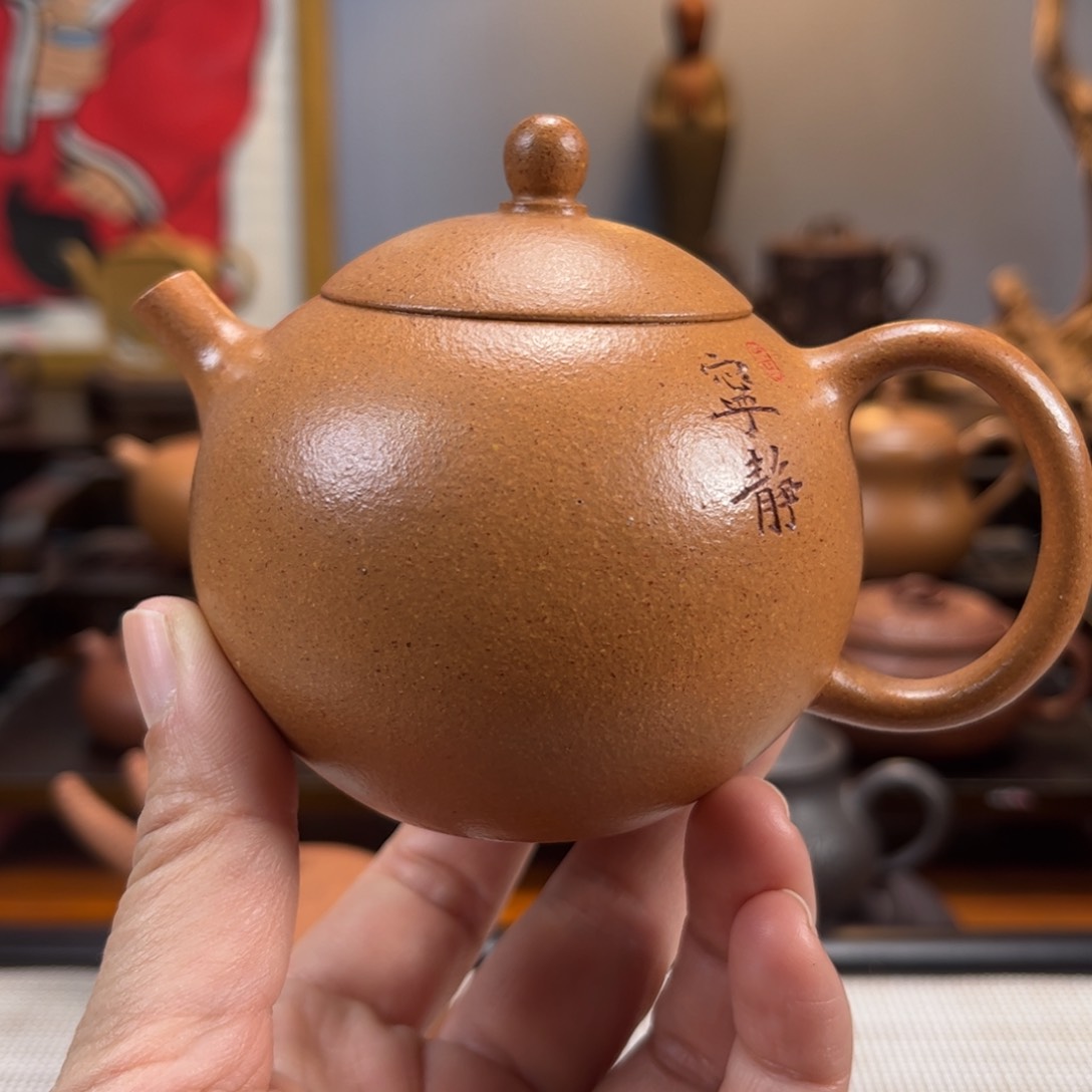 紫砂茶具半手工制作